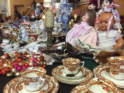 Flohmarkt mit Flair - in und an der Stadthalle in Delbrück