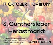 3. Günthersleber Herbstmarkt