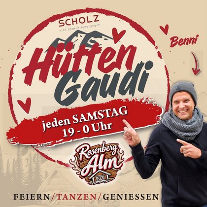 Die grosse Hüttengaudi