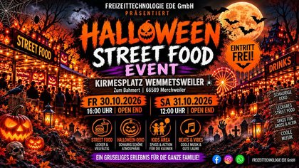 HALLOWEEN STREET FOOD EVENT – WEMMETSWEILER