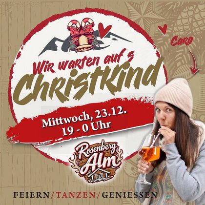 WIR WARTEN AUF’S CHRISTKIND!