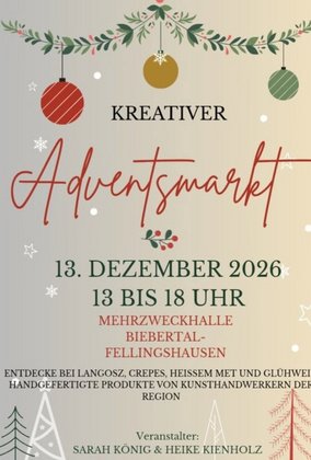 Kreativer Adventsmarkt Fellingshausen