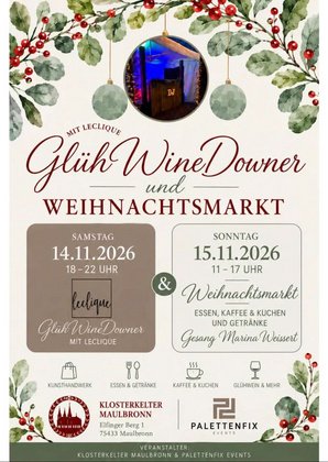 GlühWineDowner und Weihnachtsmarkt