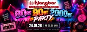 🪩 80er, 90er & 2000er PARTY – DIE NACHT DER MEGA-HITS! 🪩