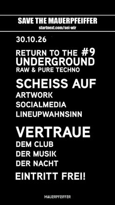 Return to the Underground #10