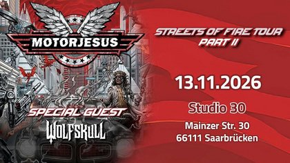 Motorjesus "Streets of Fire" Tour Part II 2026|Saarbrücken