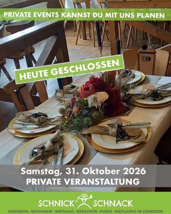 GESCHLOSSENE FEIER