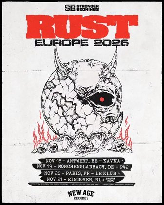 DYC? präsentiert 19.11.26 RUST (CAN) - exklusive Deutschlandshow - + Support (T.B.A) P42 M´Gladbach