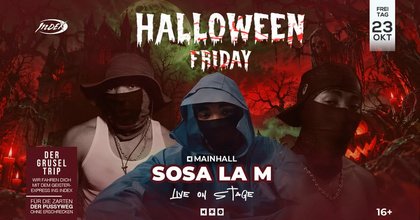 HALLOWEEN – SOSA LA M live | 16+ | CLUB INDEX | SCHÜTTORF