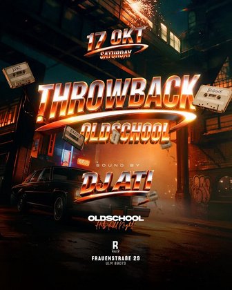 • THROWBACK OLDSCHOOL 🪩 | SAMSTAG 17.10 | DJ ATI