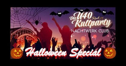 Rock44 Die große Ü40 HALLOWEEN KULTPARTY im schaurig dekorierten Nachtwerk Club München