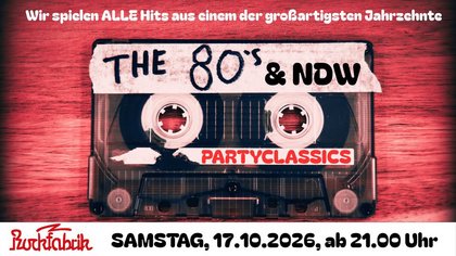 THE 80s & NDW PARTYCLASSICS!