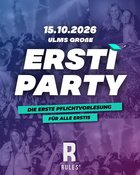 • ERSTI PARTY ‍ | DONNERSTAG 15.10 | PFLICHTVORLESUNG 22Uhr