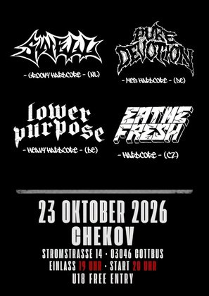 Hardcore-Konzert - U18 Eintrittfrei