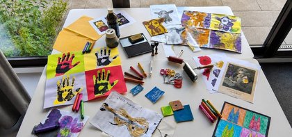 Offenes Kreativangebot in den Herbstferien: "Drucken wie Warhol"