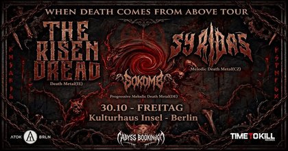 The Risen Dread & Syridas | When Death Comes From Above Tour | Berlin