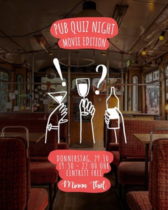 Pub Quiz Night - Movie Edition