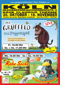 Barber‘s Puppentheater für Kinder gastiert vom 30.10. - 16.11.2026 in Köln