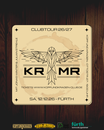 KRMR. Support: Julian Strehle & Jonas Winter