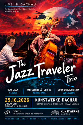 Ido Spak the Jazz Traveler Trio-drei Musiker, eine Reise