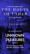 Unknown Pleasures Party with The House of Usher