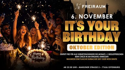 IT’S YOUR BIRTHDAY