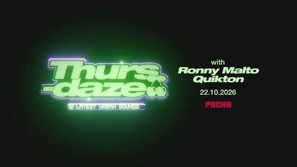 Jeden Donnerstag - Pacha & 089 Bar
