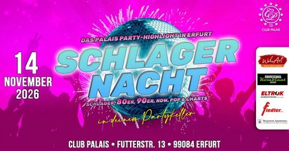 14.11.26 Schlagernacht im Club Palais