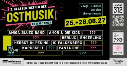 3. Klassentreffen der Ostmusik - 80 Jahre Amiga