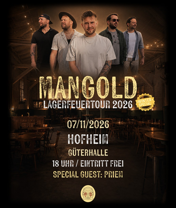 Mangold Live in der Güterhalle Hofheim