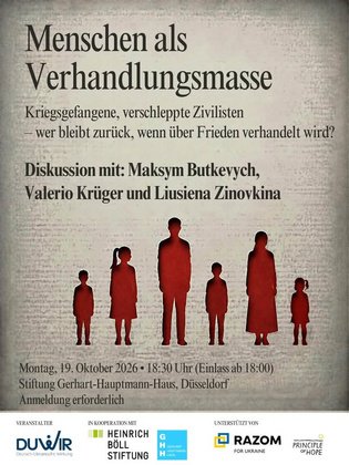 Menschen als Verhandlungsmasse - wer bleibt zurück, wenn über Frieden verhandelt wird?