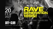 20.02.2027 - RAVE GENERATION 1995! - SKY CLUB LEIPZIG