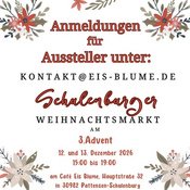 Schulenburger Weihnachtsmarkt 2026