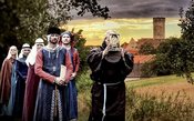 Familienwochenende »Mittelalter hautnah« mit dem Verein Mark Meissen 1200 e.V. - Burgbelebung