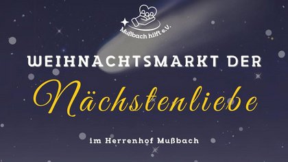 Weihnachtsmarkt der Nächstenliebe