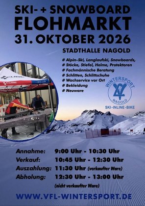 Flohmarkt der Wintersport-Abteilung VfL Nagold
