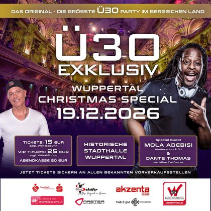 Ü30 Exklusiv - Christmas Special 19.12.2026