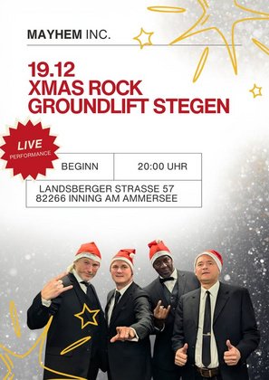Xmas Rock @ Groundlift Studio