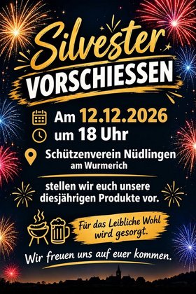 Silvester Vorschießen 2026