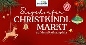 Siegsdorfer Christkindlmarkt auf dem Rathausplatz