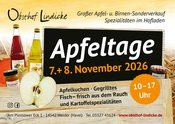 Apfeltage auf dem Obsthof