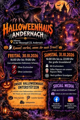 Halloween Haus Andernach