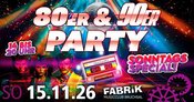 80er & 90er Party | SONNTAGSSPECIAL!