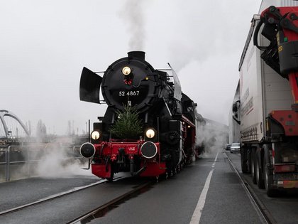Dampfsonderzug zum Weihnachtsmarkt in Fulda