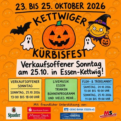 Verkaufsoffener Sonntag bei Frechdachs zum Kettwiger Halloweenfest