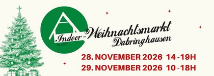 Indoor Weihnachtsmarkt Dabringhausen 2026