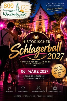 Historischer Schlagerball 2027