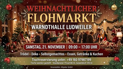 Weihnachtlicher Flohmarkt