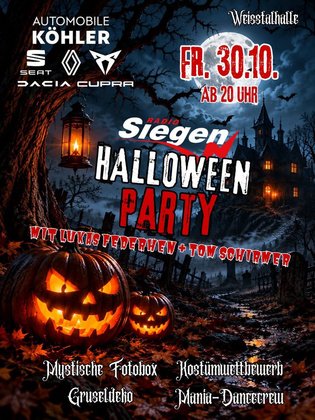 Radio Siegen Halloween Party 2026
