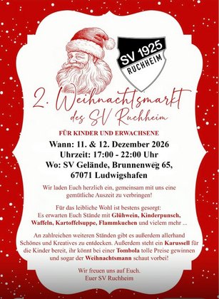 2. Weihnachtsmarkt des SV Ruchheim